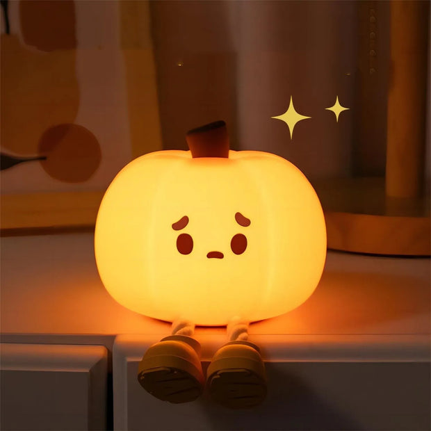 Halloween Pumpkin Night Light By Maritelle