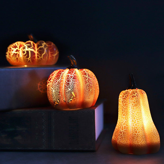 Pumpkin LED Candle By Maritelle