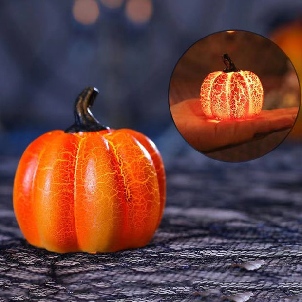 Pumpkin LED Candle By Maritelle